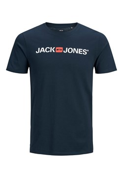 Jack &amp; Jones Koszulka &quot;Corp&quot; w kolorze granatowym ze sklepu Limango Polska w kategorii T-shirty męskie - zdjęcie 163666842