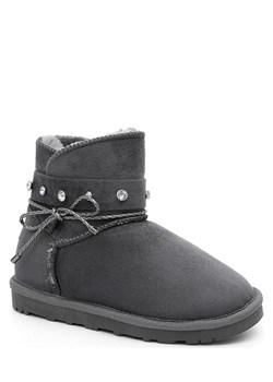 ISLAND BOOT Botki zimowe "Cristinette" w kolorze antracytowym ze sklepu Limango Polska w kategorii Buty zimowe dziecięce - zdjęcie 163667471