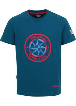 Trollkids Koszulka funkcyjna &quot;Windrose&quot; w kolorze niebieskim ze sklepu Limango Polska w kategorii T-shirty chłopięce - zdjęcie 163668964