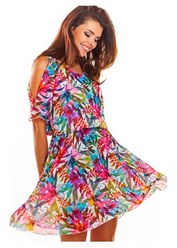 Awama Sukienka ze wzorem ze sklepu Limango Polska w kategorii Sukienki - zdjęcie 163669424