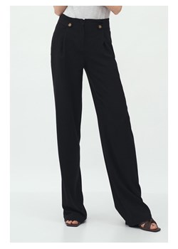 Nife Spodnie w kolorze czarnym ze sklepu Limango Polska w kategorii Spodnie damskie - zdjęcie 163669741