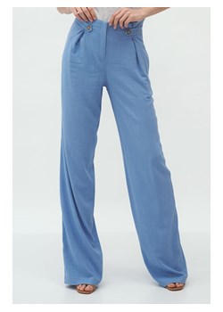 Nife Spodnie w kolorze niebieskim ze sklepu Limango Polska w kategorii Spodnie damskie - zdjęcie 163669744
