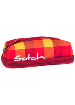 Satch Piórnik &quot;Firecracker&quot; w kolorze czarno-czerwono-żółtym - 22 x 4 x 11 cm ze sklepu Limango Polska w kategorii Piórniki - zdjęcie 163673223