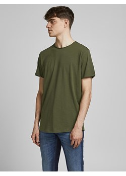 Jack &amp; Jones Koszulka &quot;Basher&quot; w kolorze khaki ze sklepu Limango Polska w kategorii T-shirty męskie - zdjęcie 163673293