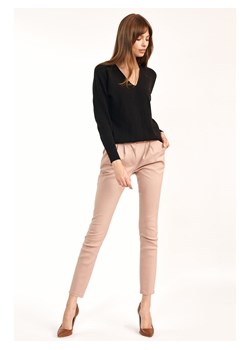 Nife Spodnie w kolorze beżowym ze sklepu Limango Polska w kategorii Spodnie damskie - zdjęcie 163674431