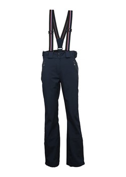 Peak Mountain Spodnie narciarskie &quot;Apello&quot; w kolorze granatowym ze sklepu Limango Polska w kategorii Spodnie damskie - zdjęcie 163677960