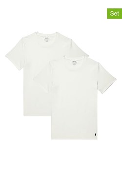 POLO RALPH LAUREN Koszulki (2 szt.) w kolorze białym ze sklepu Limango Polska w kategorii T-shirty męskie - zdjęcie 163678820