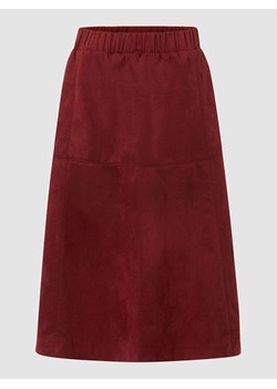 Rich &amp; Royal Spódnica w kolorze czerwonym ze skóry syntetycznej ze sklepu Limango Polska w kategorii Spódnice - zdjęcie 163679491