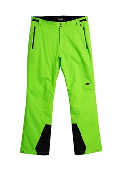 4F Spodnie narciarskie w kolorze czarno-zielonym ze sklepu Limango Polska w kategorii Spodnie męskie - zdjęcie 163680293