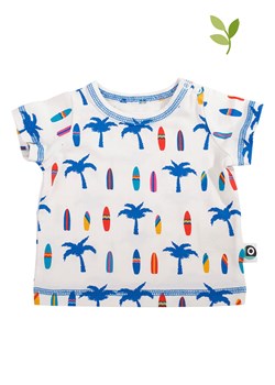 ONNOLULU Koszulka &quot;Driss Palm&quot; w kolorze biało-niebieskim ze sklepu Limango Polska w kategorii Koszulki niemowlęce - zdjęcie 163680672