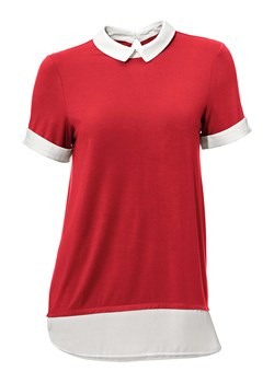 Heine Koszulka w kolorze czerwono-białym ze sklepu Limango Polska w kategorii Bluzki damskie - zdjęcie 163681002