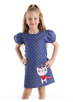 Denokids Sukienka &quot;Catcorn&quot; w kolorze niebieskim ze sklepu Limango Polska w kategorii Sukienki dziewczęce - zdjęcie 163684150