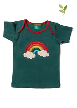 Little Green Radicals Koszulka w kolorze morskim ze sklepu Limango Polska w kategorii Koszulki niemowlęce - zdjęcie 163685864