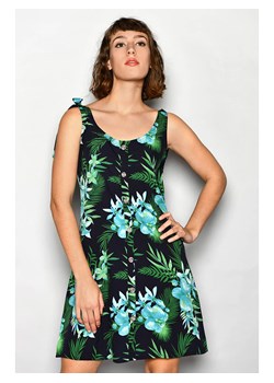 Tarifa Sukienka w kolorze zielonym ze wzorem ze sklepu Limango Polska w kategorii Sukienki - zdjęcie 163685951