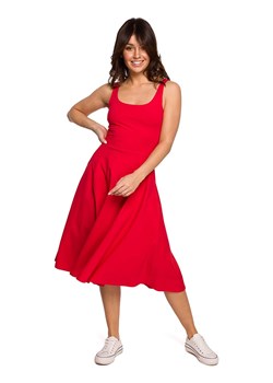 Be Wear Sukienka w kolorze czerwonym ze sklepu Limango Polska w kategorii Sukienki - zdjęcie 163686764