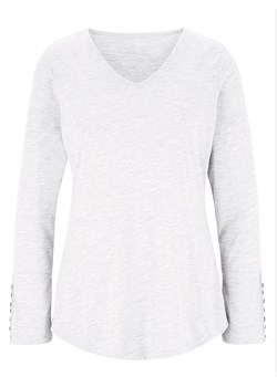 Heine Koszulka w kolorze białym ze sklepu Limango Polska w kategorii Bluzki damskie - zdjęcie 163688581