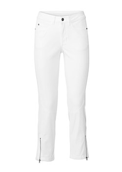 Heine Spodnie w kolorze białym ze sklepu Limango Polska w kategorii Spodnie damskie - zdjęcie 163690121