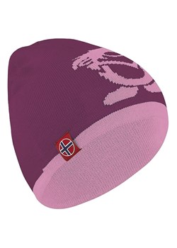 Trollkids Dwustronna czapka beanie &quot;Troll&quot; w kolorze fioletowo-jasnoróżowym ze sklepu Limango Polska w kategorii Czapki dziecięce - zdjęcie 163692132