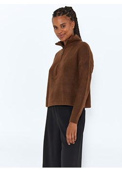 Noisy may Sweter &quot;Newalice&quot; w kolorze brązowym ze sklepu Limango Polska w kategorii Swetry damskie - zdjęcie 163694640