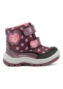 Geox Botki zimowe "Flanfil" w kolorze różowym ze sklepu Limango Polska w kategorii Buty zimowe dziecięce - zdjęcie 163696701