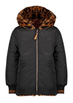 NONO Dwustronna kurtka przejściowa w kolorze brązowo-czarnym ze sklepu Limango Polska w kategorii Kurtki dziewczęce - zdjęcie 163698354