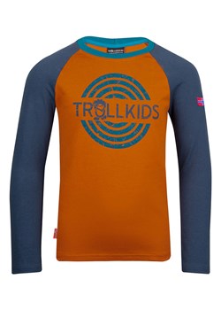 Trollkids Koszulka w kolorze jasnobrązowo-granatowym ze sklepu Limango Polska w kategorii T-shirty chłopięce - zdjęcie 163699750