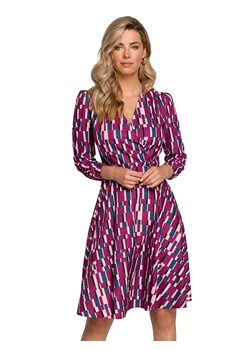 Makeover Sukienka w kolorze różowo-niebieskim ze wzorem ze sklepu Limango Polska w kategorii Sukienki - zdjęcie 163701940