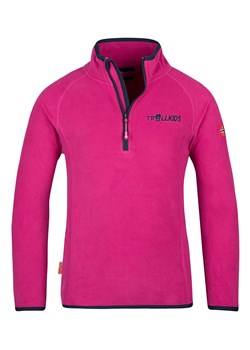 Trollkids Bluza polarowa &quot;Nordland&quot; w kolorze różowym ze sklepu Limango Polska w kategorii Bluzy dziewczęce - zdjęcie 163704101