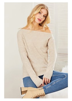 LA Angels Sweter w kolorze beżowym ze sklepu Limango Polska w kategorii Swetry damskie - zdjęcie 163709541