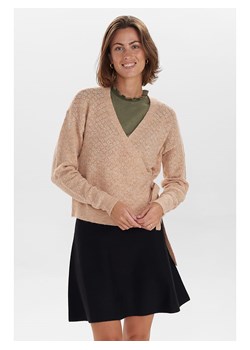 NÜMPH Sweter &quot;Nualberta&quot; w kolorze beżowym ze sklepu Limango Polska w kategorii Swetry damskie - zdjęcie 163710424