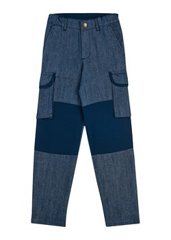 finkid Spodnie funkcyjne &quot;Kelkka Denim&quot; w kolorze granatowym ze sklepu Limango Polska w kategorii Spodnie męskie - zdjęcie 163712221