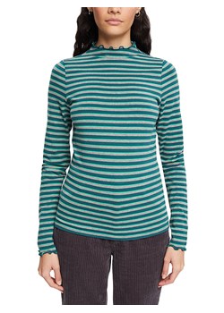 ESPRIT Koszulka w kolorze zielonym ze sklepu Limango Polska w kategorii Bluzki damskie - zdjęcie 163713093