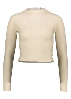 Calvin Klein Koszulka w kolorze kremowym ze sklepu Limango Polska w kategorii Bluzki damskie - zdjęcie 163713454