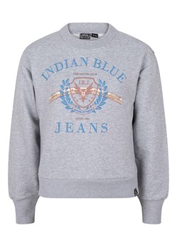 INDIAN BLUE JEANS Bluza &quot;College indian&quot; w kolorze szarym ze sklepu Limango Polska w kategorii Bluzy dziewczęce - zdjęcie 163716910