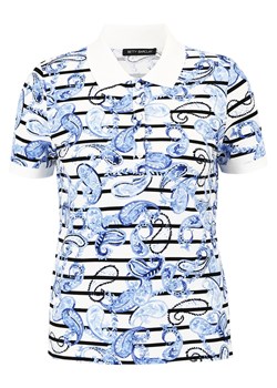 Betty Barclay Koszulka polo w kolorze biało-błękitnym ze sklepu Limango Polska w kategorii Bluzki damskie - zdjęcie 163720541