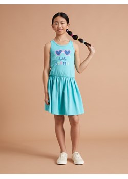 lamino Sukienka w kolorze turkusowym ze sklepu Limango Polska w kategorii Sukienki dziewczęce - zdjęcie 163725210