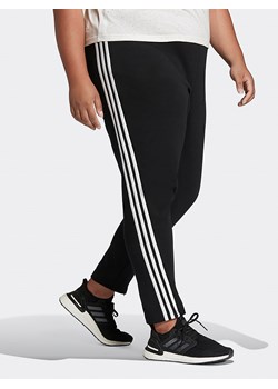 adidas Spodnie dresowe &quot;W FI 3S Skin PT&quot; w kolorze czarno-białym ze sklepu Limango Polska w kategorii Spodnie damskie - zdjęcie 163725604