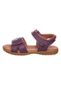 lamino Skórzane sandały w kolorze fioletowym ze sklepu Limango Polska w kategorii Sandały dziecięce - zdjęcie 163725673