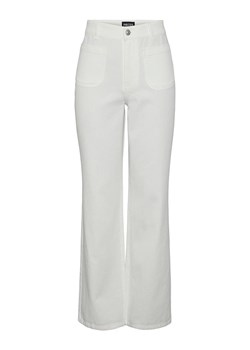 Pieces Spodnie w kolorze białym ze sklepu Limango Polska w kategorii Spodnie damskie - zdjęcie 163726113