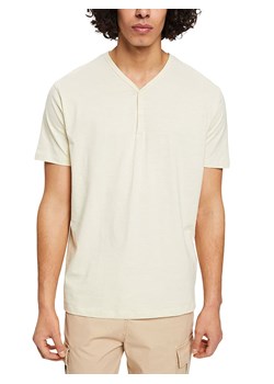 ESPRIT Koszulka w kolorze beżowym ze sklepu Limango Polska w kategorii T-shirty męskie - zdjęcie 163727010