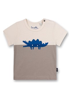 Sanetta Kidswear Koszulka &quot;Dino&quot; w kolorze beżowym ze sklepu Limango Polska w kategorii Koszulki niemowlęce - zdjęcie 163728621