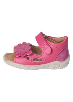 PEPINO Skórzane sandały &quot;Betty&quot; w kolorze różowym ze sklepu Limango Polska w kategorii Sandały dziecięce - zdjęcie 163732292