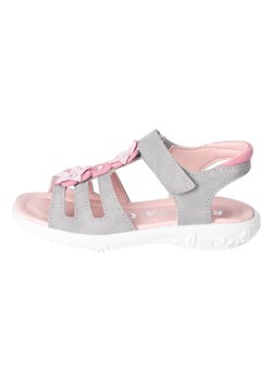 Ricosta Skórzane sandały &quot;Lorena&quot; w kolorze jasnoszaro-różowym ze sklepu Limango Polska w kategorii Sandały dziecięce - zdjęcie 163732434