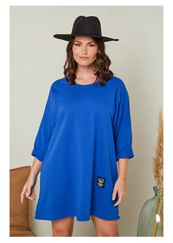 Curvy Lady Sukienka w kolorze niebieskim ze sklepu Limango Polska w kategorii Sukienki - zdjęcie 163733612
