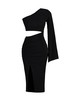 trendyol Sukienka w kolorze czarnym ze sklepu Limango Polska w kategorii Sukienki - zdjęcie 163735040