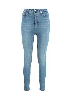 trendyol Dżinsy - Skinny fit - w kolorze niebieskim ze sklepu Limango Polska w kategorii Jeansy damskie - zdjęcie 163735132