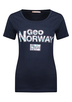 Geographical Norway Koszulka &quot;Jiliane&quot; w kolorze granatowym ze sklepu Limango Polska w kategorii Bluzki damskie - zdjęcie 163738323