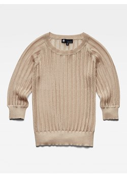 G-Star Sweter w kolorze beżowym ze sklepu Limango Polska w kategorii Swetry damskie - zdjęcie 163743940