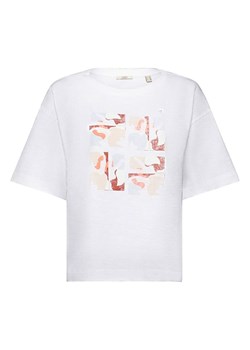ESPRIT Koszulka w kolorze białym ze sklepu Limango Polska w kategorii Bluzki damskie - zdjęcie 163744512