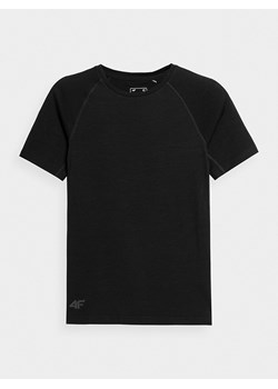 4F Koszulka sportowa w kolorze czarnym ze sklepu Limango Polska w kategorii Bluzki damskie - zdjęcie 163744813